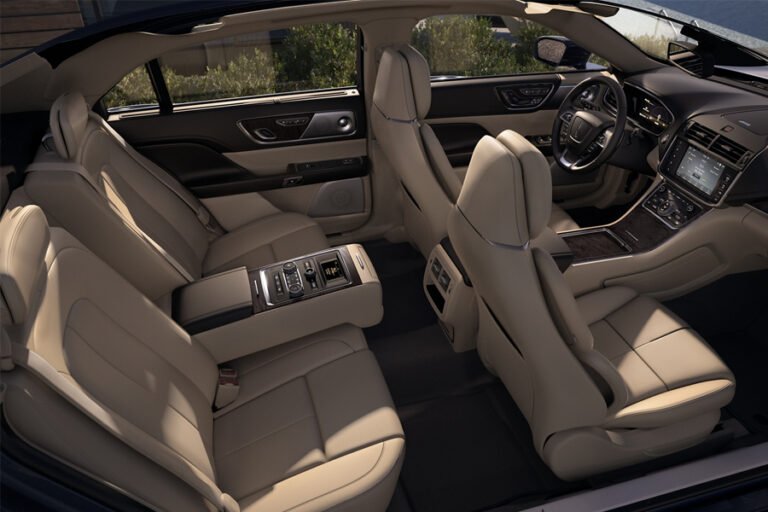2020 lincoln continental interior