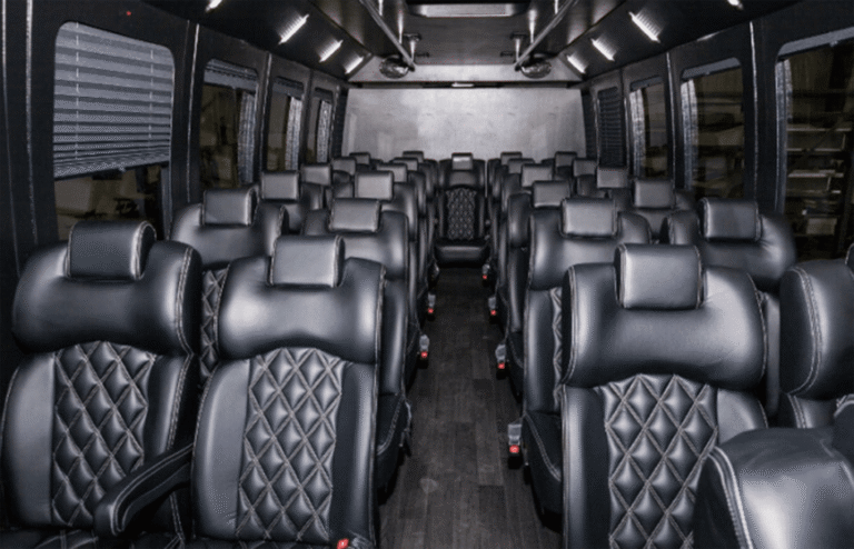 25 passenger mini bus interior